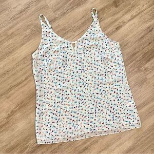 Cabi Confetti Cami Tank Top Size Small